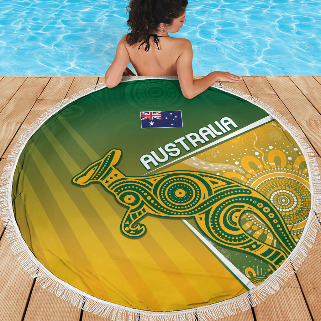 Australia Indigenous Wallabies Beach Blanket Rugby Rivals