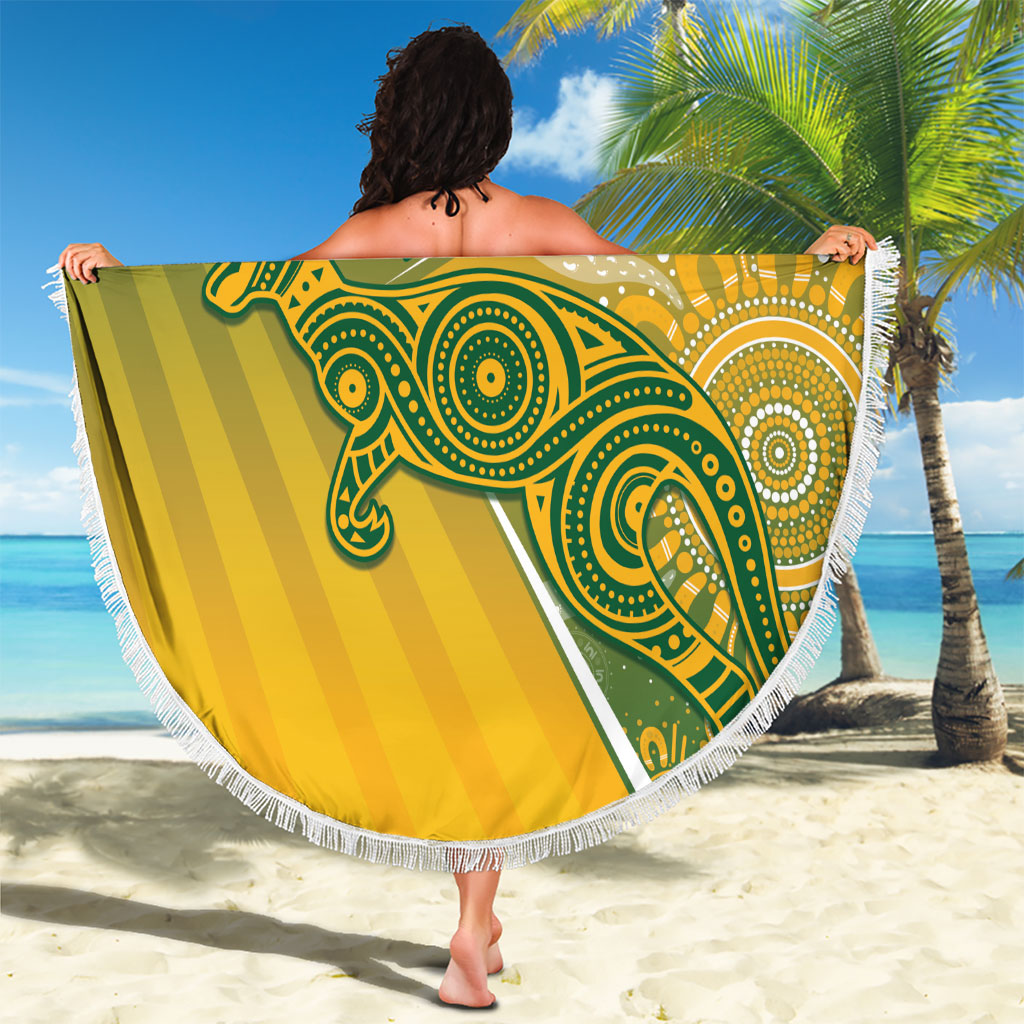 Australia Indigenous Wallabies Beach Blanket Rugby Rivals