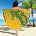Australia Indigenous Wallabies Beach Blanket Rugby Rivals