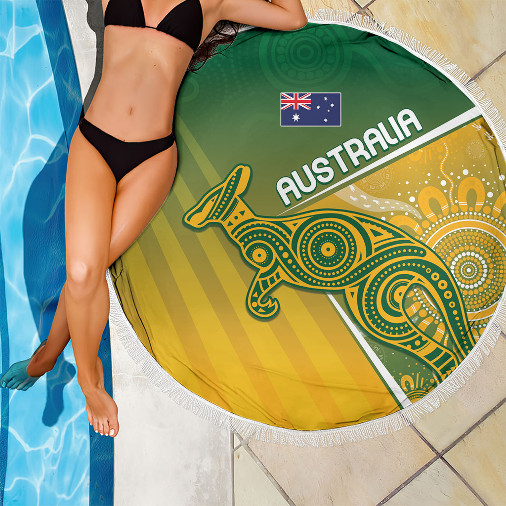 Australia Indigenous Wallabies Beach Blanket Rugby Rivals
