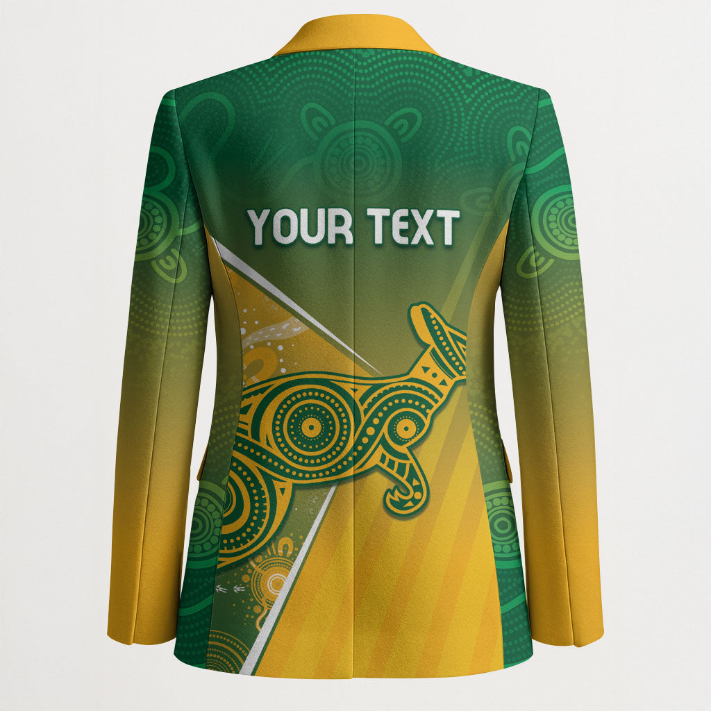 Australia Indigenous Personalised Wallabies Blazer Rugby Rivals