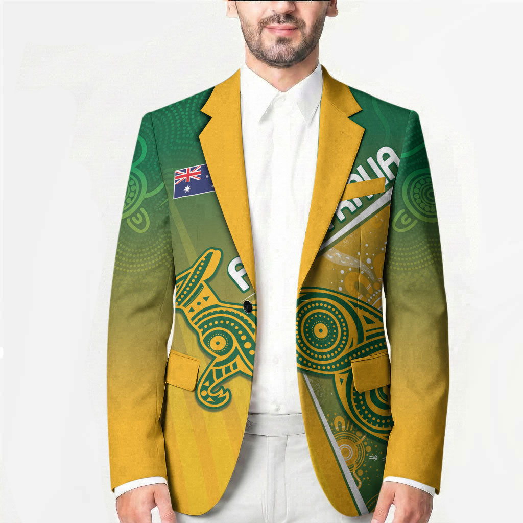 Australia Indigenous Personalised Wallabies Blazer Rugby Rivals