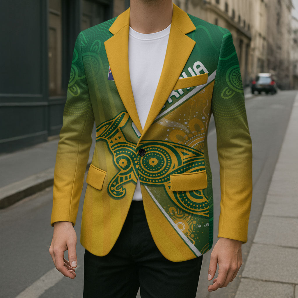 Australia Indigenous Personalised Wallabies Blazer Rugby Rivals