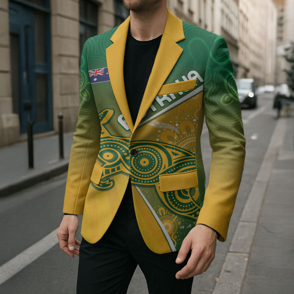 Australia Indigenous Personalised Wallabies Blazer Rugby Rivals