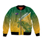 Australia Indigenous Personalised Wallabies Bomber Jacket Rugby Rivals