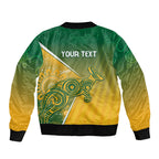 Australia Indigenous Personalised Wallabies Bomber Jacket Rugby Rivals