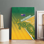 Australia Indigenous Wallabies Canvas Wall Art Rugby Rivals