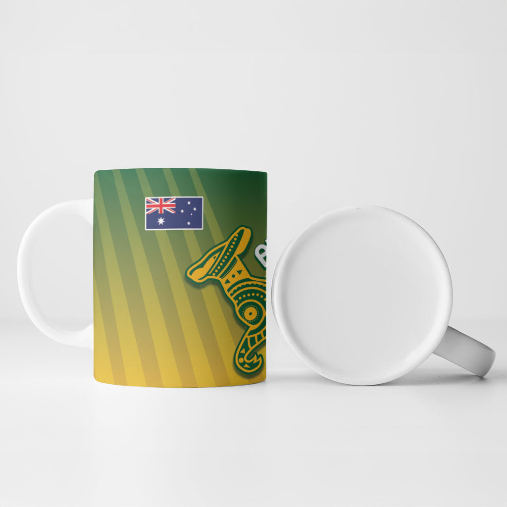 Australia Indigenous Wallabies Ceramic Mug Rugby Rivals