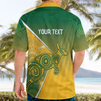 Australia Indigenous Personalised Wallabies Hawaiian Shirt Rugby Rivals