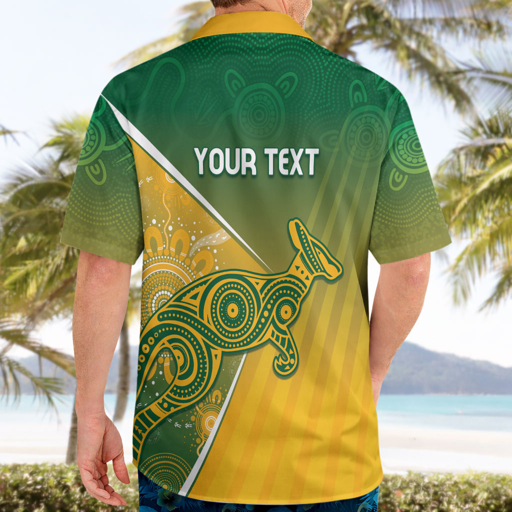 Australia Indigenous Personalised Wallabies Hawaiian Shirt Rugby Rivals