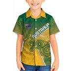 Australia Indigenous Personalised Wallabies Hawaiian Shirt Rugby Rivals