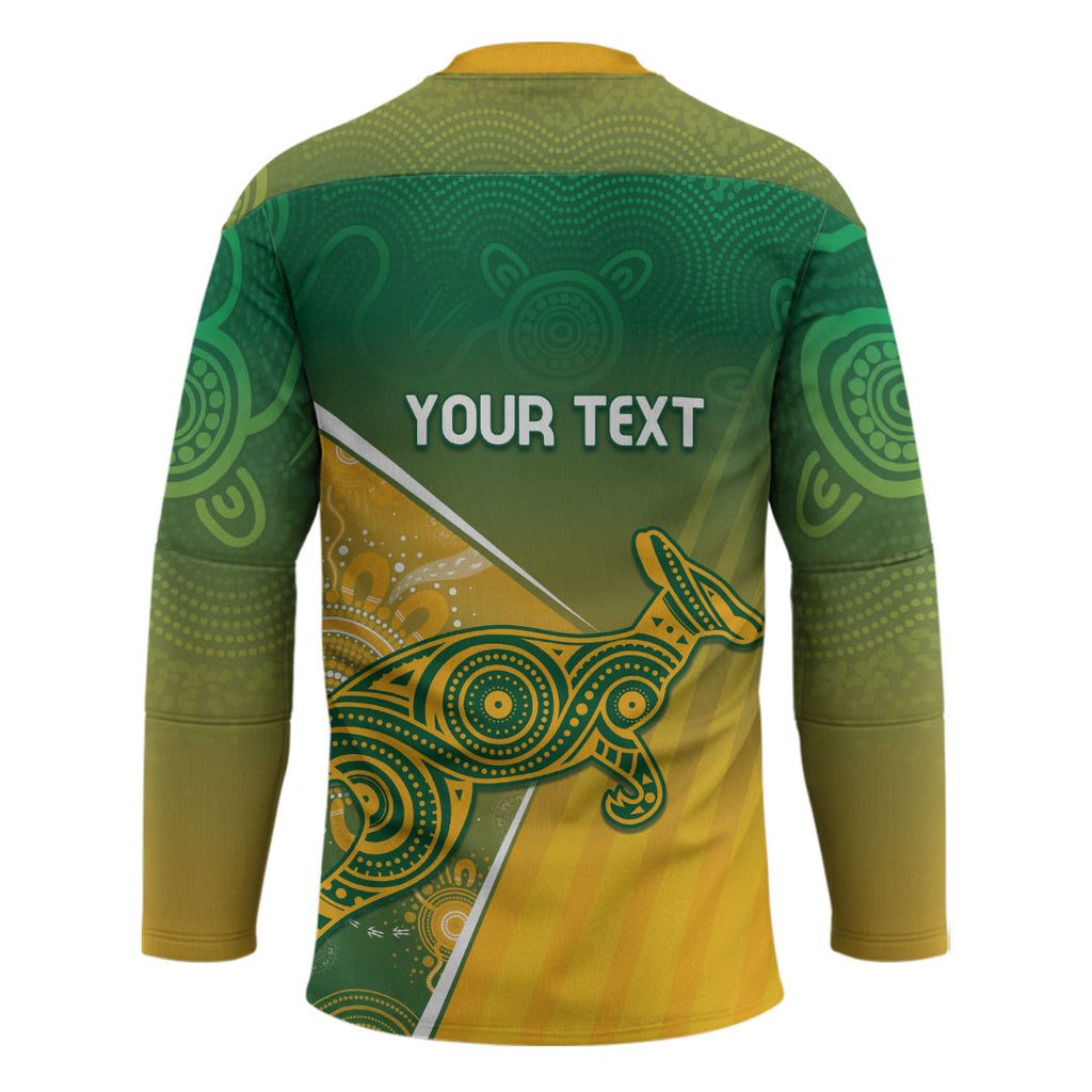 Australia Indigenous Personalised Wallabies Hockey Jersey Rugby Rivals