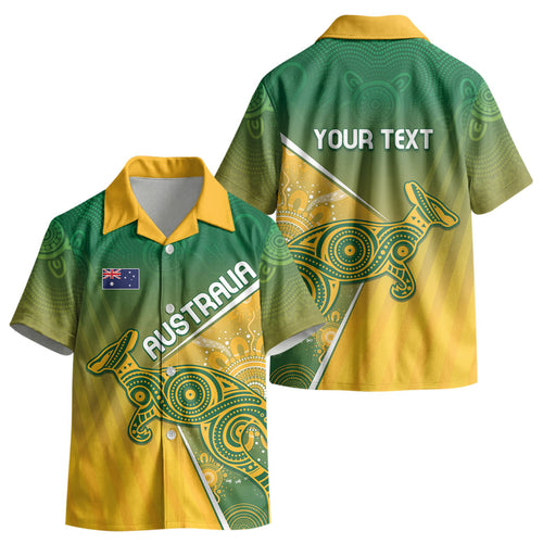 Australia Indigenous Personalised Wallabies Kid Hawaiian Shirt Rugby Rivals