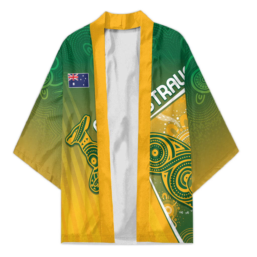 Australia Indigenous Personalised Wallabies Kimono Rugby Rivals