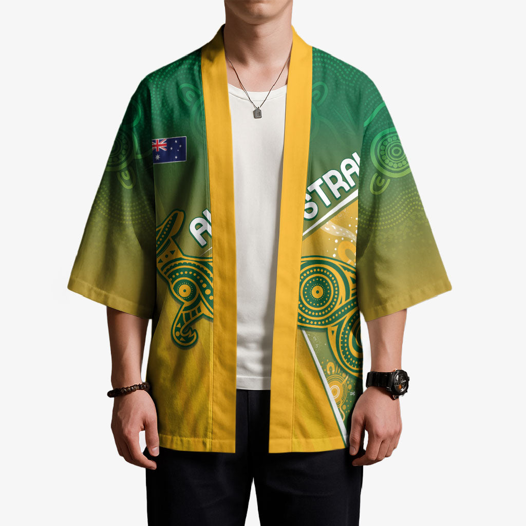 Australia Indigenous Personalised Wallabies Kimono Rugby Rivals