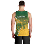 Australia Indigenous Personalised Wallabies Men Tank Top Rugby Rivals