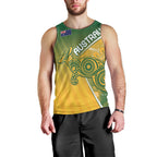 Australia Indigenous Personalised Wallabies Men Tank Top Rugby Rivals