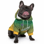 Australia Indigenous Personalised Wallabies Pet Hoodie Rugby Rivals