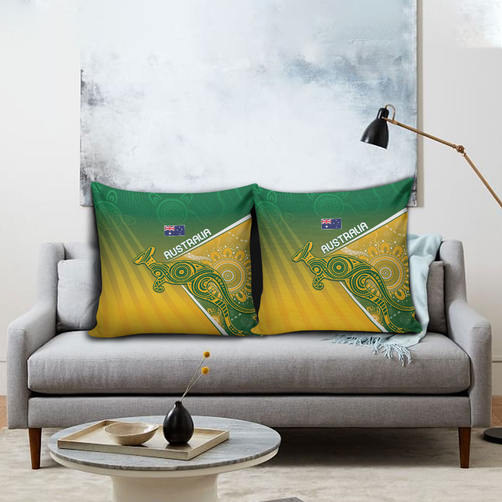 Australia Indigenous Wallabies Pillow Cover Rugby Rivals