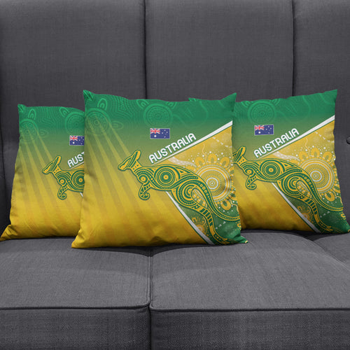 Australia Indigenous Wallabies Pillow Cover Rugby Rivals