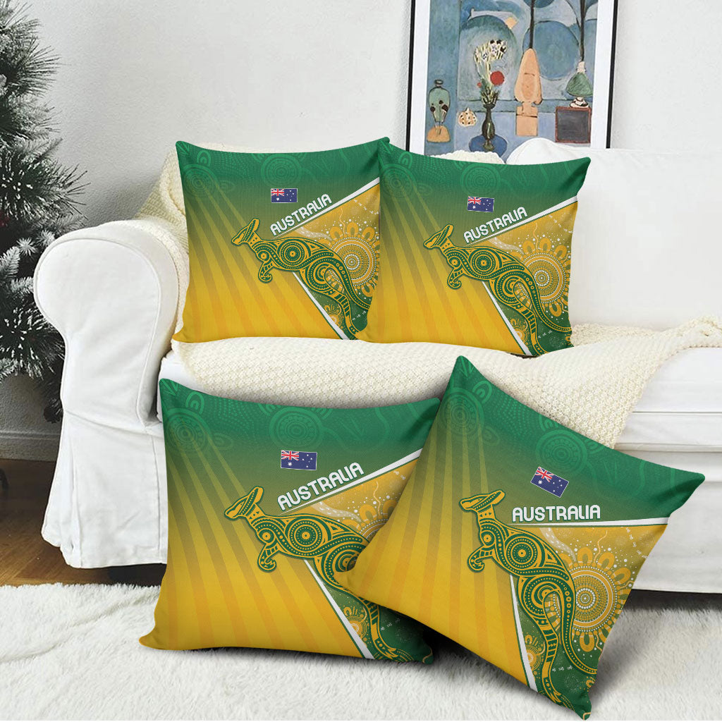 Australia Indigenous Wallabies Pillow Cover Rugby Rivals