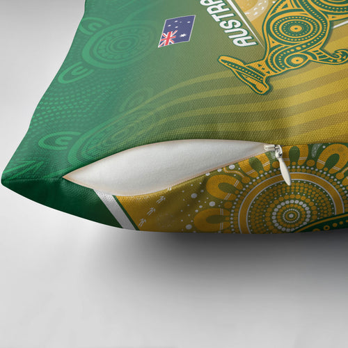Australia Indigenous Wallabies Pillow Cover Rugby Rivals