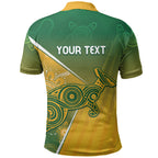 Australia Indigenous Personalised Wallabies Polo Shirt Rugby Rivals