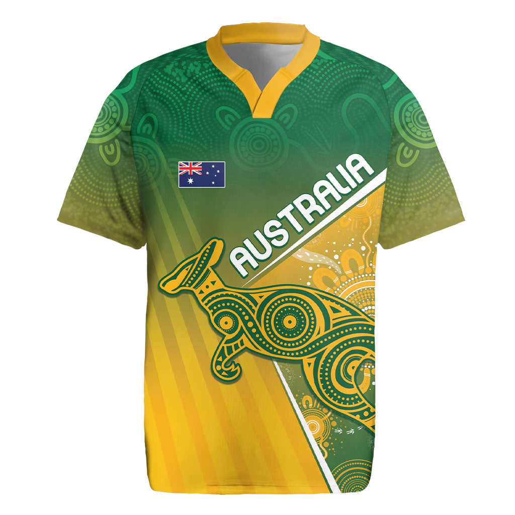 Australia Indigenous Personalised Wallabies Rugby Jersey Rugby Rivals