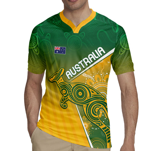 Australia Indigenous Personalised Wallabies Rugby Jersey Rugby Rivals