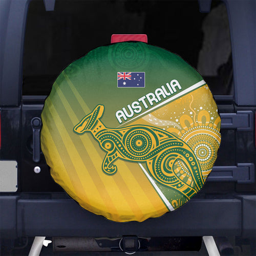 Australia Indigenous Wallabies Spare Tire Cover Rugby Rivals