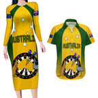 custom-australia-darts-couples-matching-long-sleeve-bodycon-dress-and-hawaiian-shirt-national-color-basic
