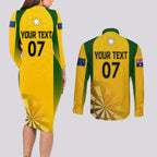 custom-australia-darts-couples-matching-long-sleeve-bodycon-dress-and-long-sleeve-button-shirt-national-color-basic