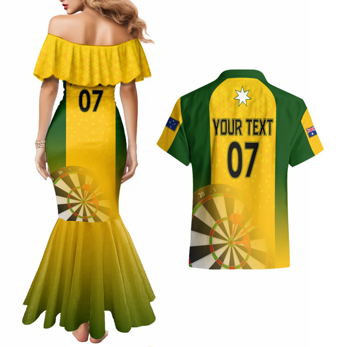 custom-australia-darts-couples-matching-mermaid-dress-and-hawaiian-shirt-national-color-basic