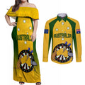 custom-australia-darts-couples-matching-off-shoulder-maxi-dress-and-long-sleeve-button-shirt-national-color-basic