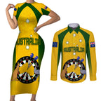 custom-australia-darts-couples-matching-short-sleeve-bodycon-dress-and-long-sleeve-button-shirt-national-color-basic