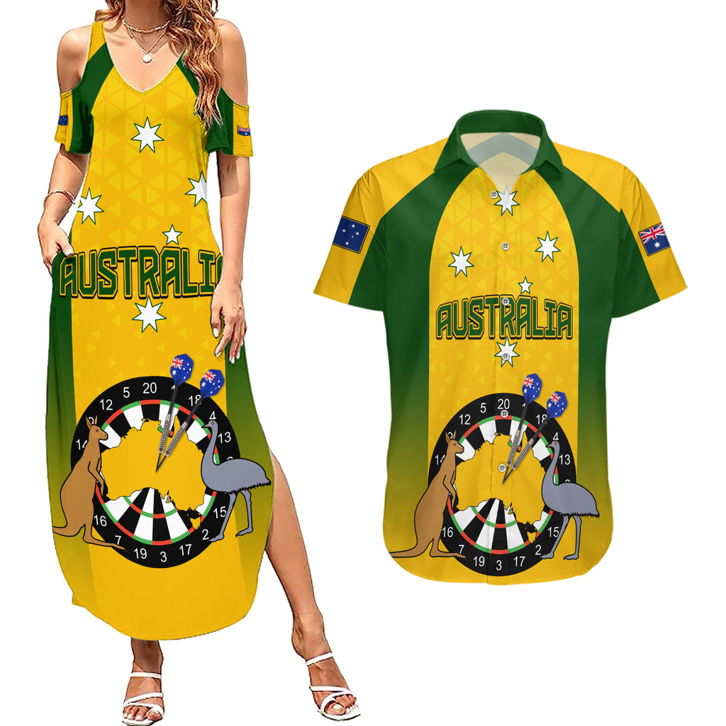 custom-australia-darts-couples-matching-summer-maxi-dress-and-hawaiian-shirt-national-color-basic