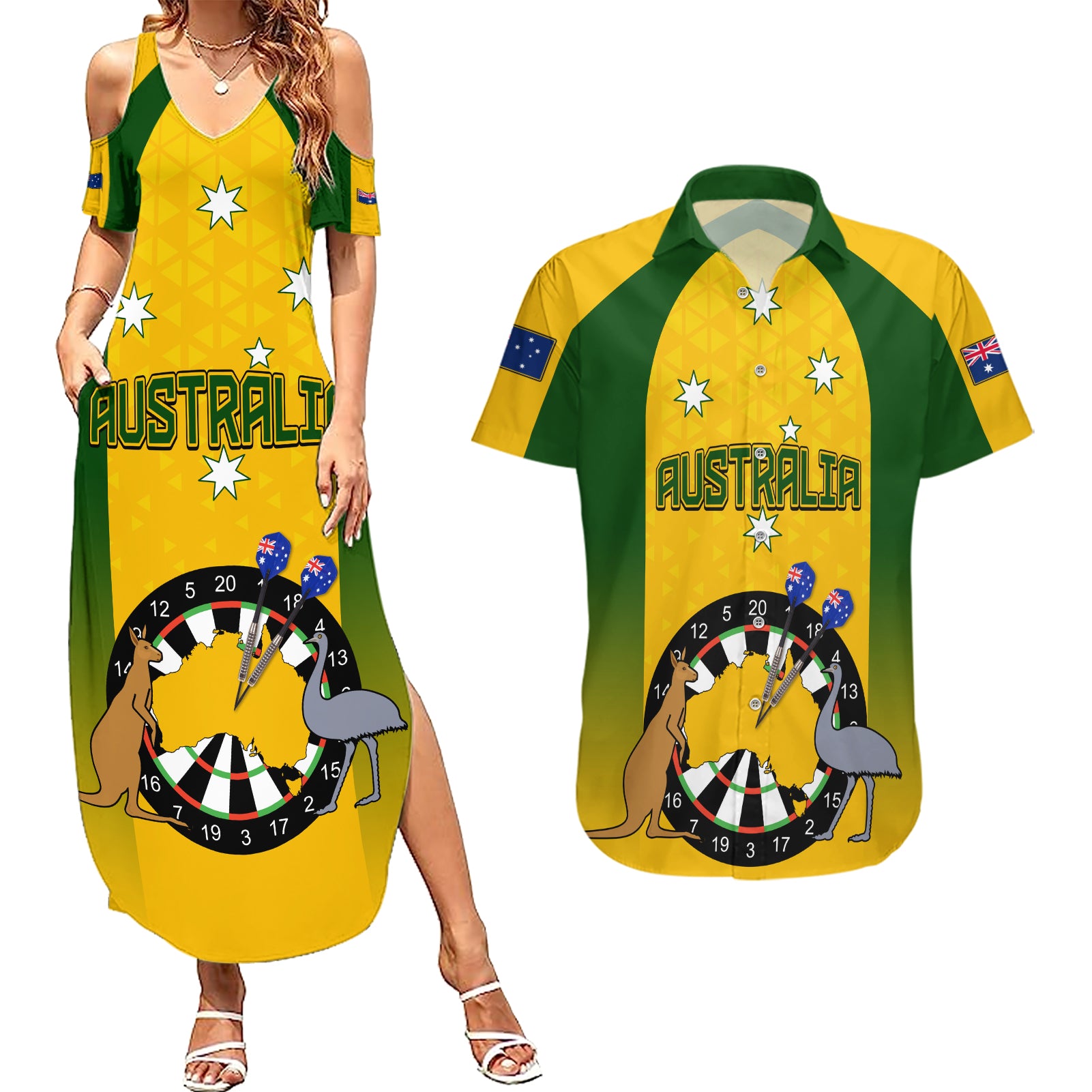 custom-australia-darts-couples-matching-summer-maxi-dress-and-hawaiian-shirt-national-color-basic