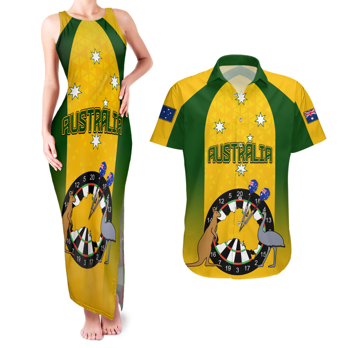 custom-australia-darts-couples-matching-tank-maxi-dress-and-hawaiian-shirt-national-color-basic