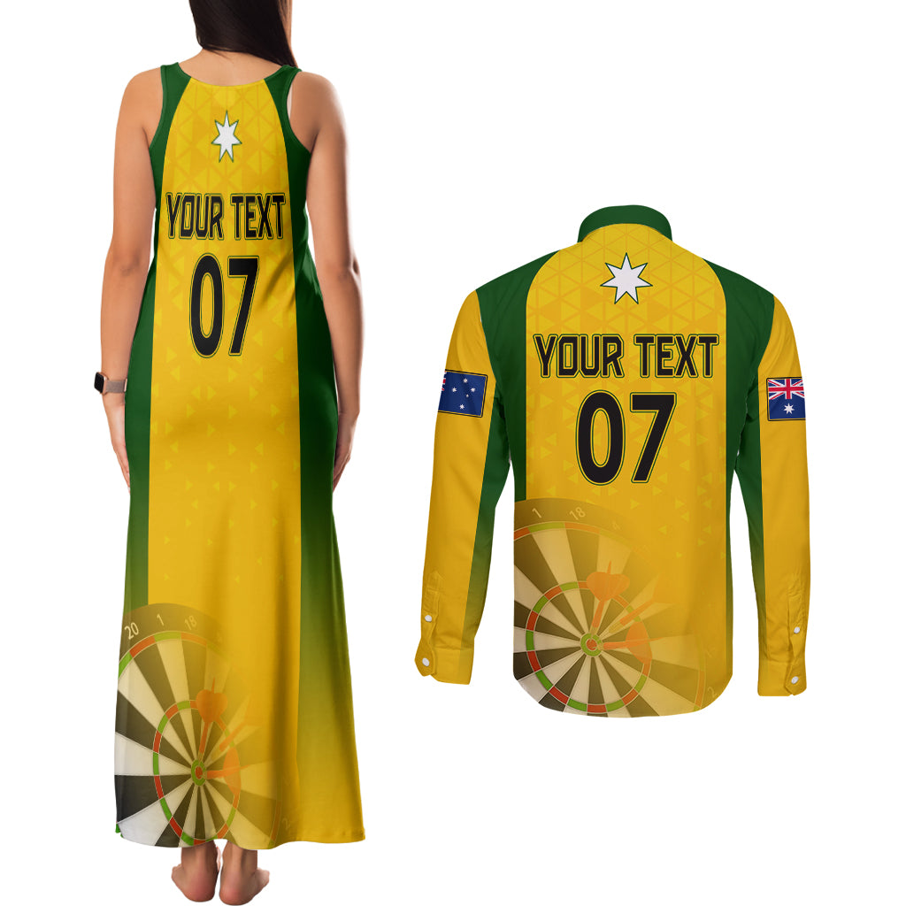 custom-australia-darts-couples-matching-tank-maxi-dress-and-long-sleeve-button-shirt-national-color-basic