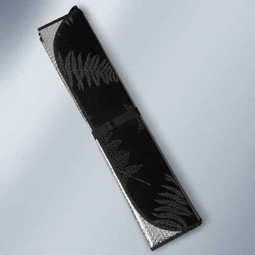 Kia Ora New Zealand Floral Auto Sun Shade Black - Aussie Hoodie