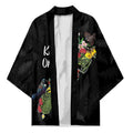 Kia Ora New Zealand Floral Personalized Kimono Black - Aussie Hoodie