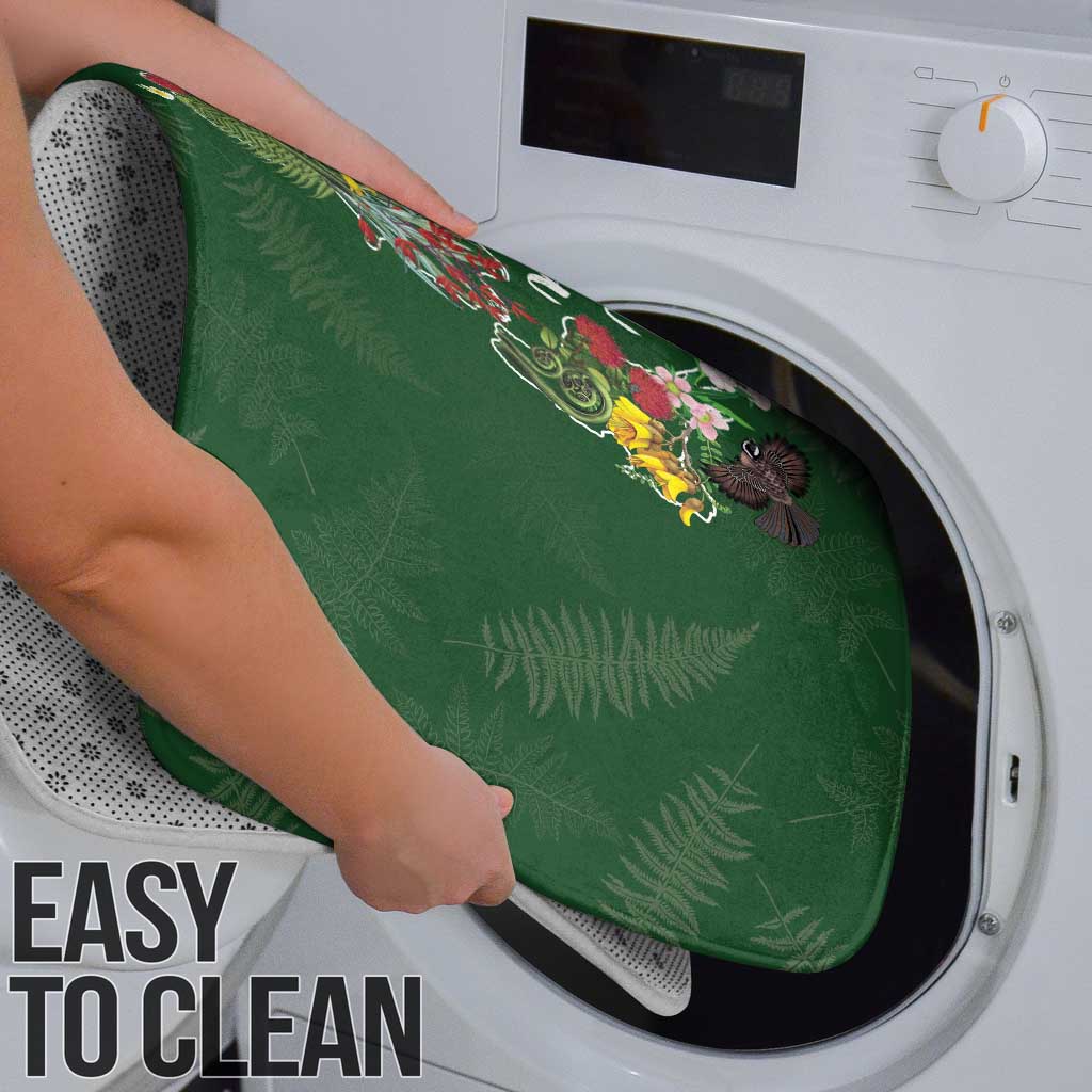 Kia Ora New Zealand Floral Bathroom Set Sage Green - Aussie Hoodie