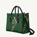 Kia Ora New Zealand Floral Leather Bag Sage Green - Aussie Hoodie