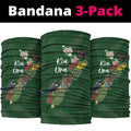 Kia Ora New Zealand Floral Neck Gaiter Sage Green - Aussie Hoodie