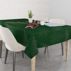 Kia Ora New Zealand Floral Tablecloth Sage Green - Aussie Hoodie