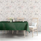 Kia Ora New Zealand Floral Tablecloth Sage Green - Aussie Hoodie