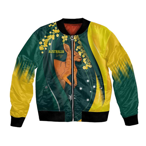 Australia Day Bomber Jacket Kangaroo National Color