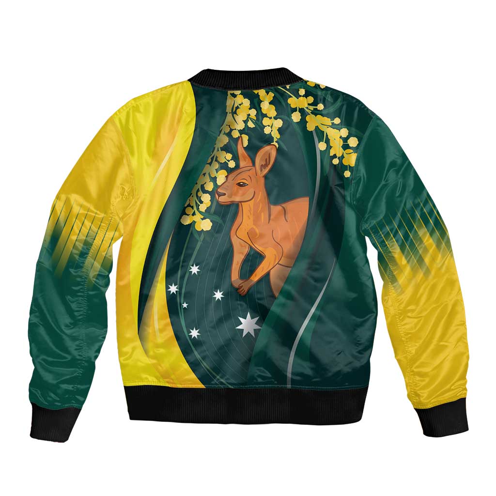 Australia Day Bomber Jacket Kangaroo National Color