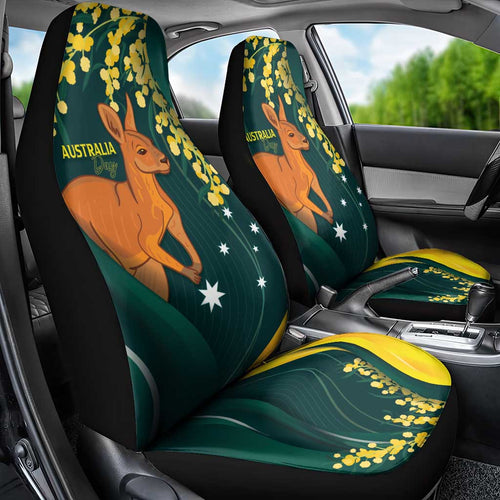 Australia Day Car Seat Cover Kangaroo National Color