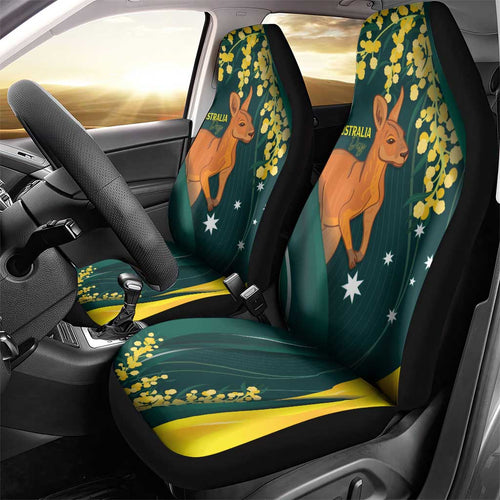 Australia Day Car Seat Cover Kangaroo National Color